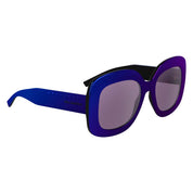 Purple Injected Sunglasses