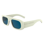 White Injected Sunglasses