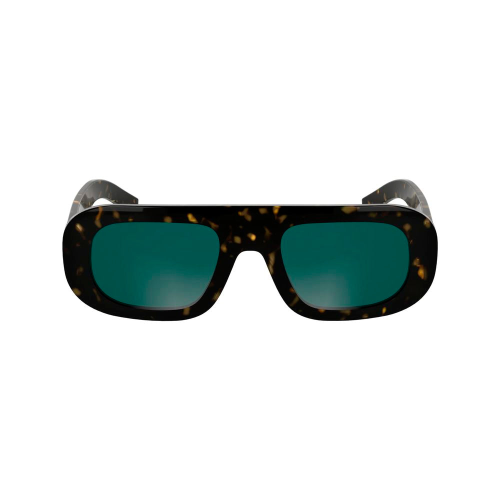 Brown Injected Sunglasses