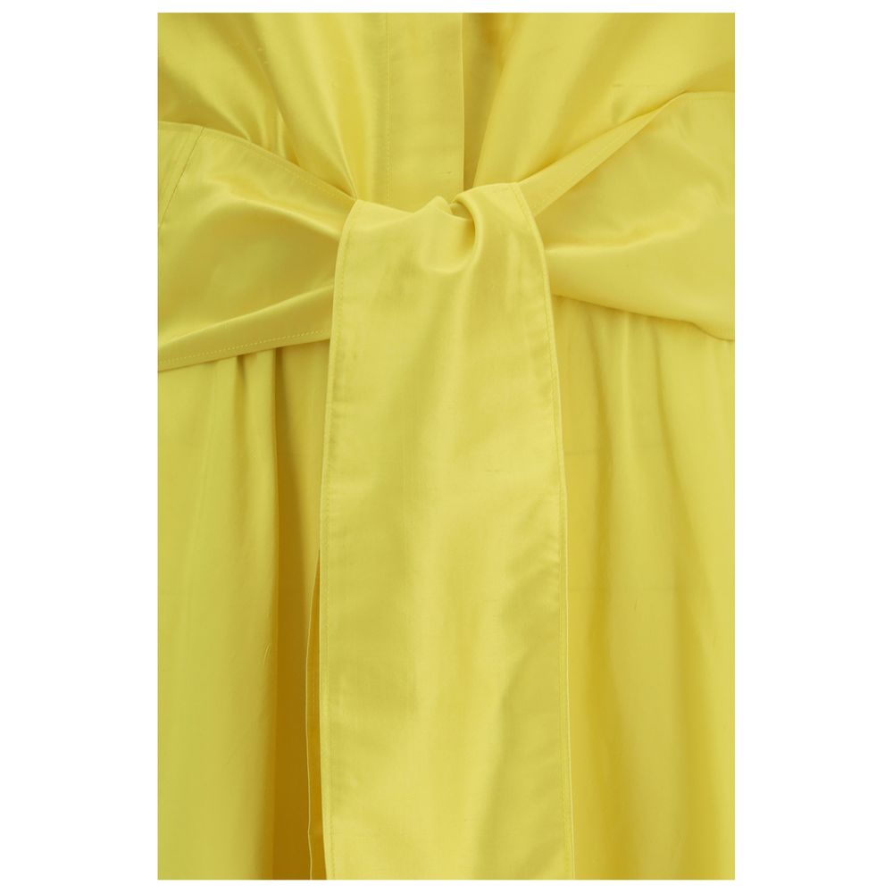 Bicolor Polyester Casual Dress