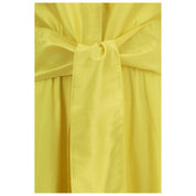 Bicolor Polyester Casual Dress