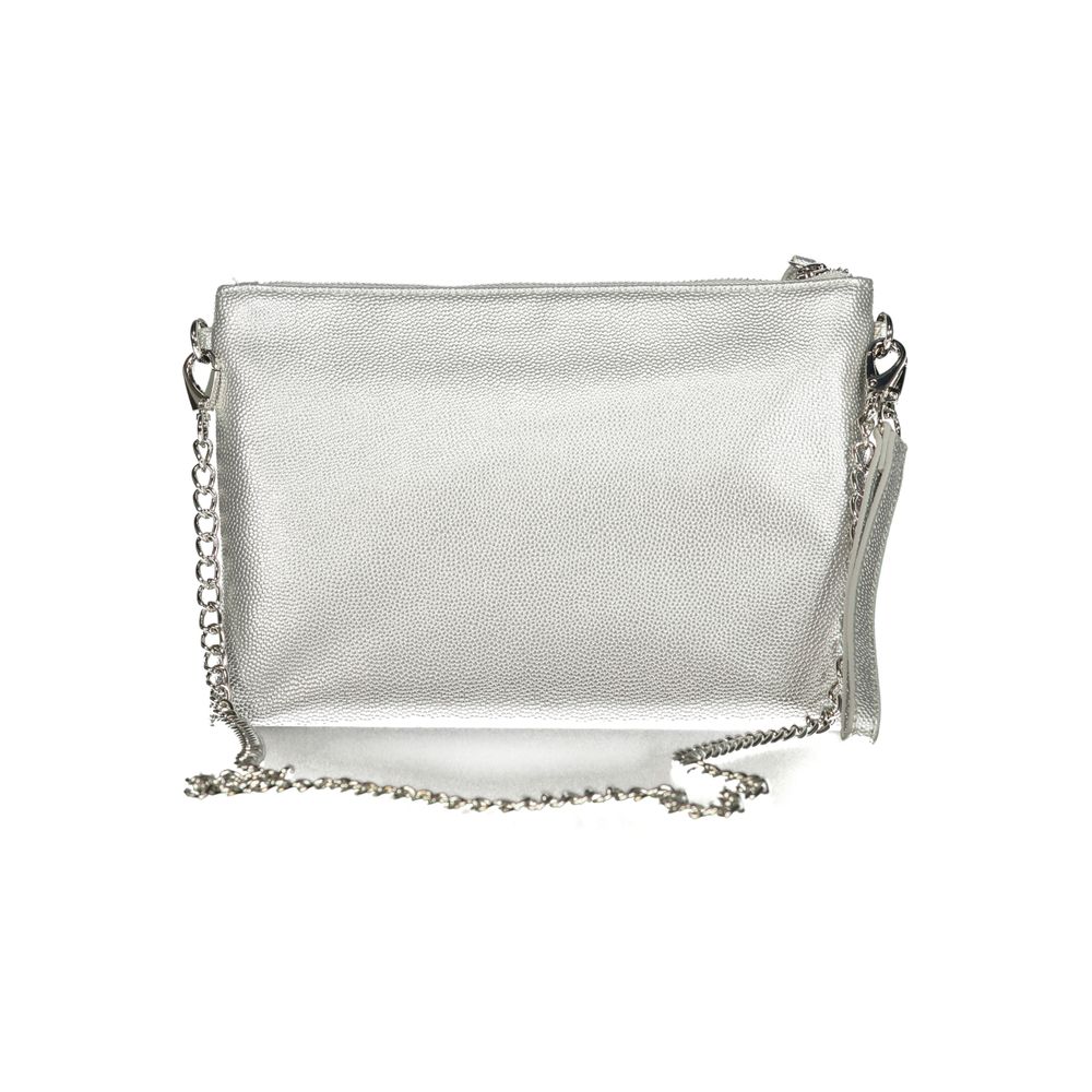 Argento Poliuretano Donna Borsa