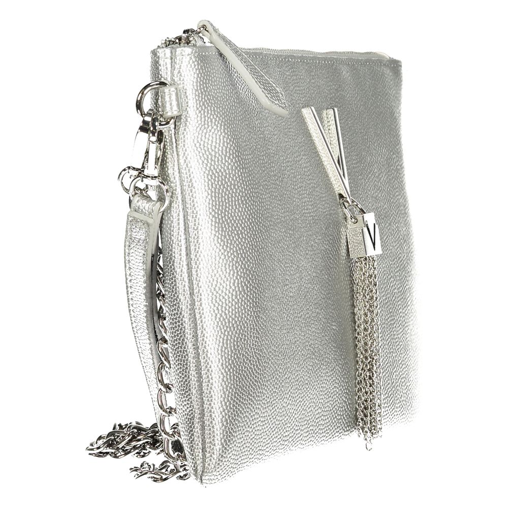 Argento Poliuretano Donna Borsa