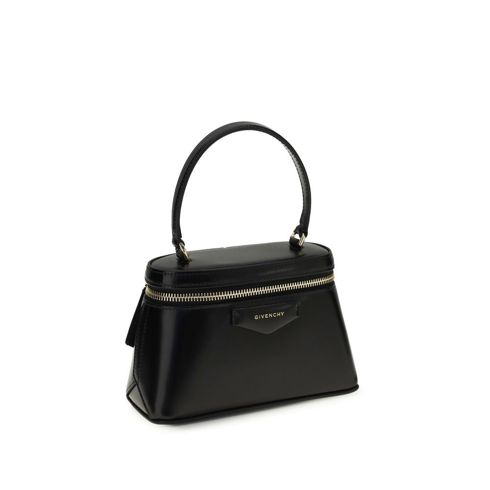 Black Calf Leather Bos Taurus Handbag