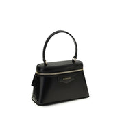 Black Calf Leather Bos Taurus Handbag