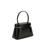 Black Calf Leather Bos Taurus Handbag