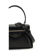 Black Calf Leather Bos Taurus Handbag