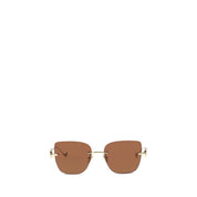 Brown Metal Sunglasses