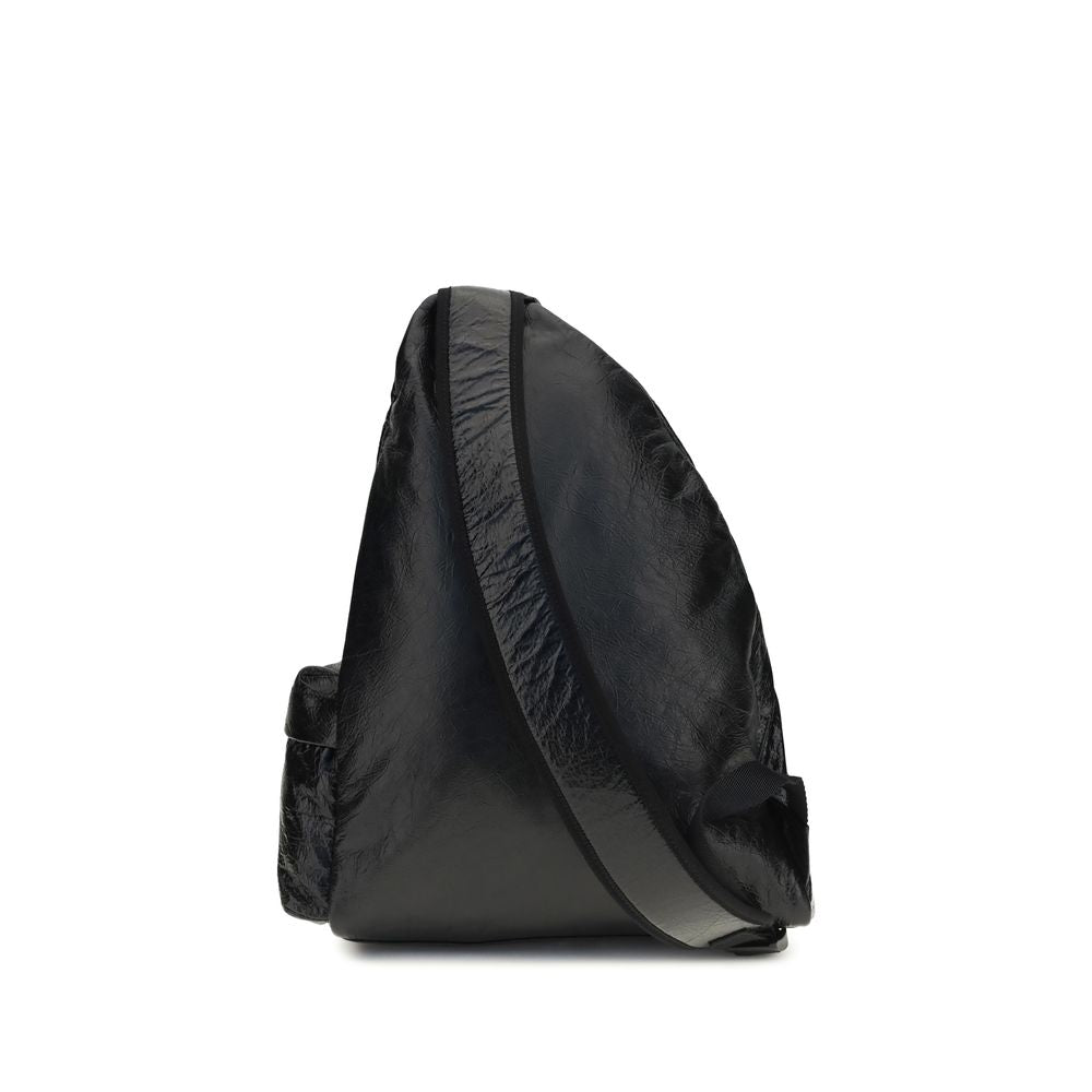 Black Nylon Backpack