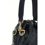 Black Calf Leather Bos Taurus Backet Bag
