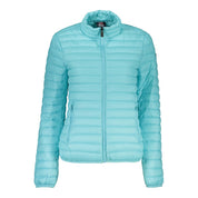 Azzurro Polyamide Women's Jacket