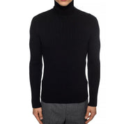 Black Cashmere Turtleneck