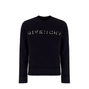Black Cotton Sweatshirt