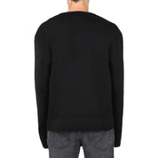 Black Cotton Sweatshirt