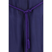 Blue Viscose Jumpsuit