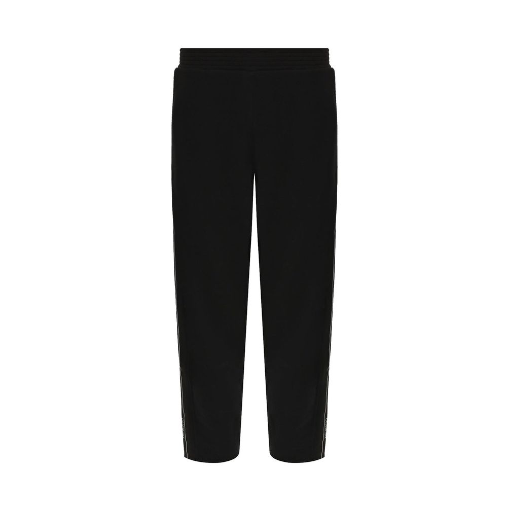 Black Cotton Joggers (Workout Pants)