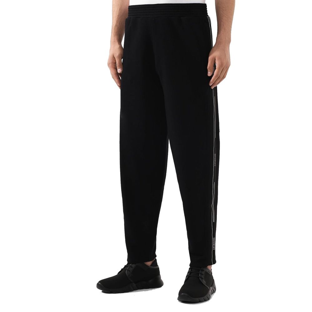Black Cotton Joggers (Workout Pants)