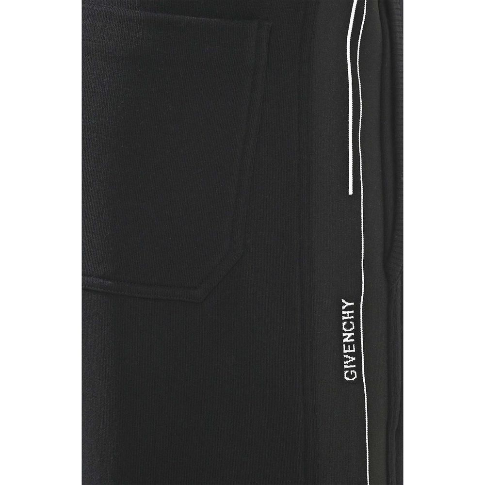 Black Cotton Joggers (Workout Pants)