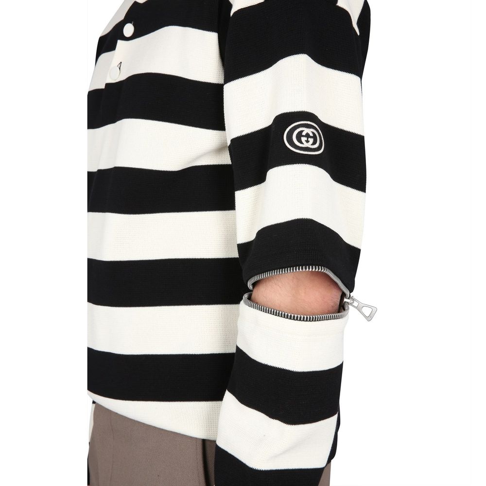 White Cotton Polo Shirt