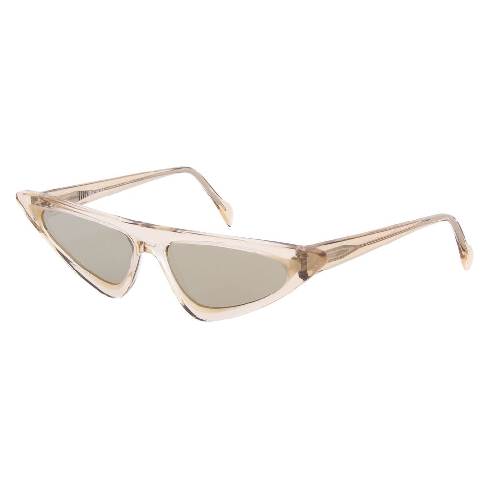 Beige Acetate Sunglasses
