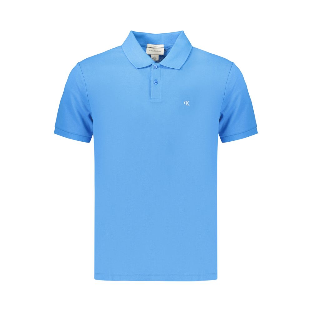 Azzurro Cotton Men's Polo
