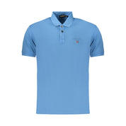 Azzurro Cotton Men Polo