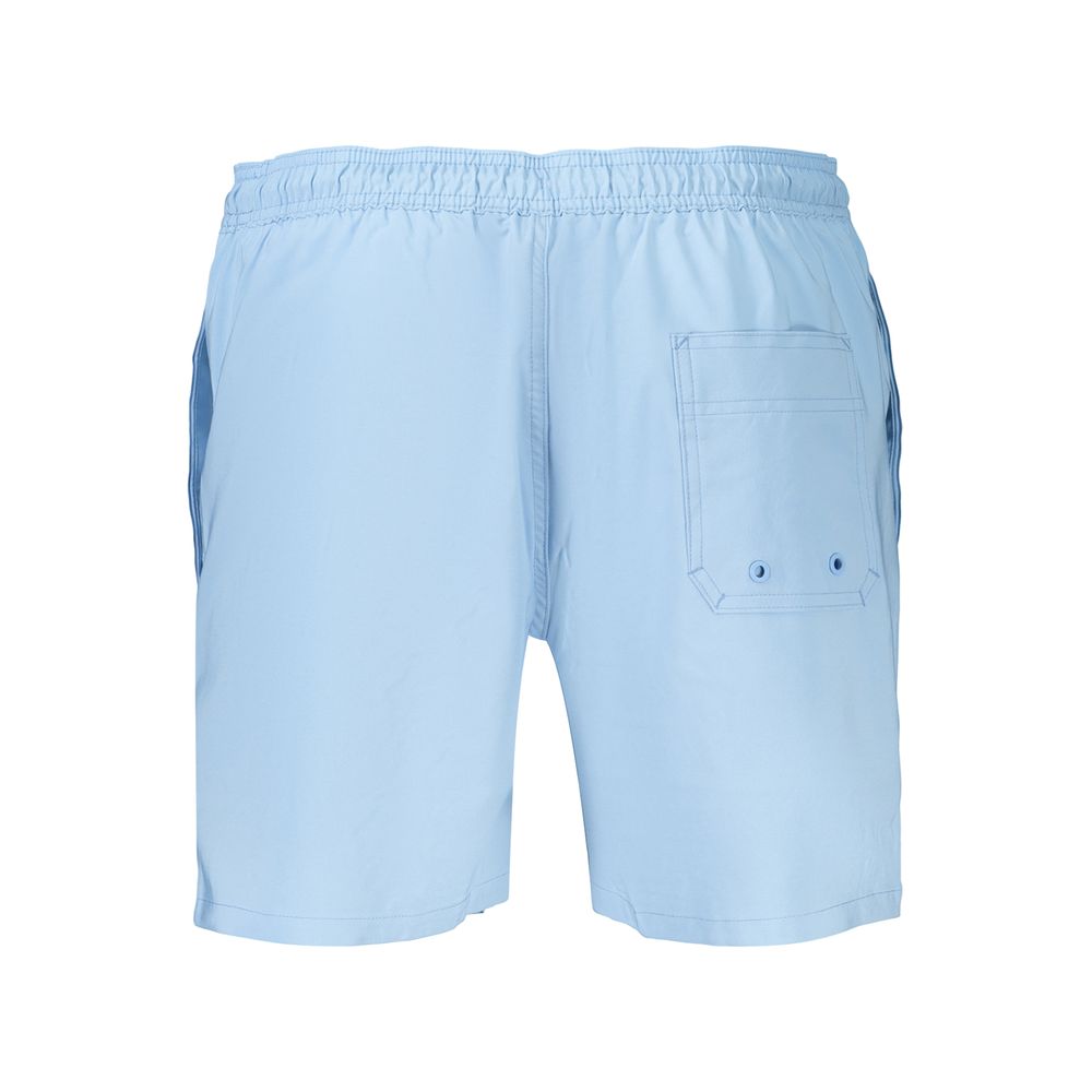 Azzurro Polyester Men's Swim Shorts