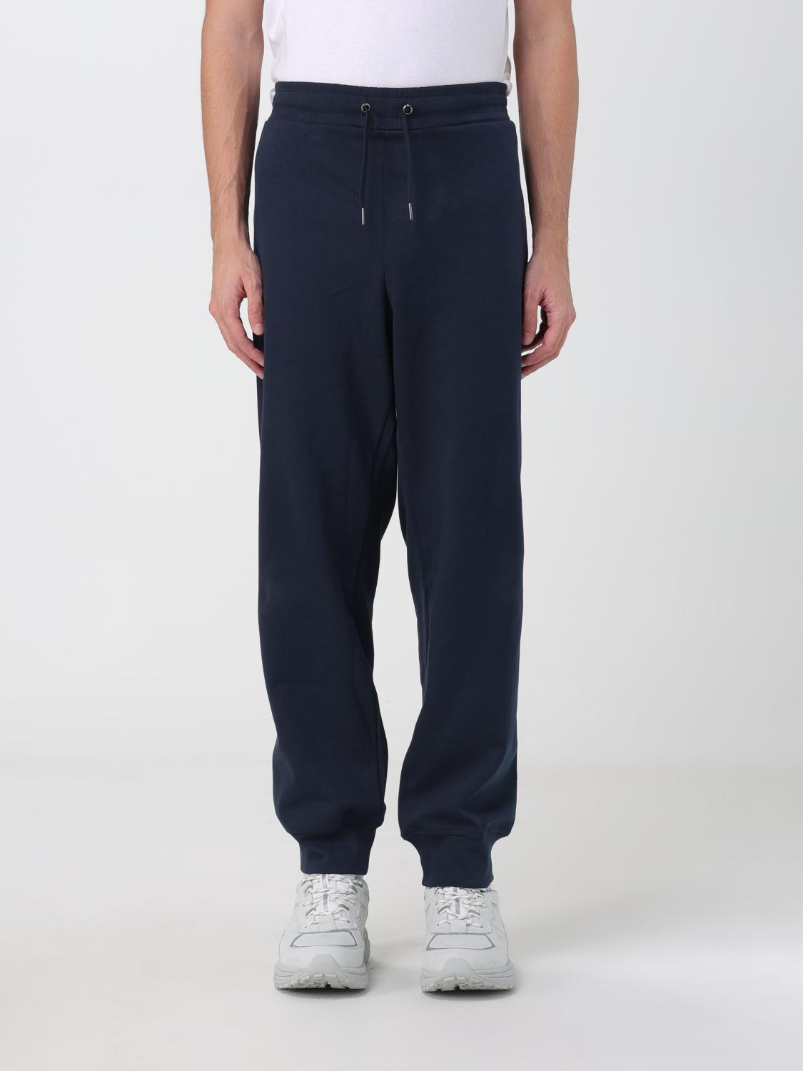 Blue Cotton Joggers (Workout Pants)