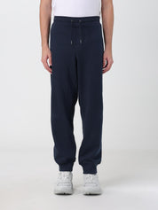 Blue Cotton Joggers (Workout Pants)