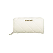 White Polyurethane Women's Wallet