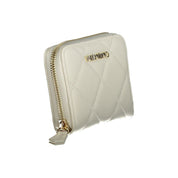 White Polyurethane Women's Wallet