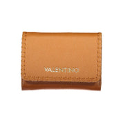 Brown Polyurethane Women's Wallet Accessory