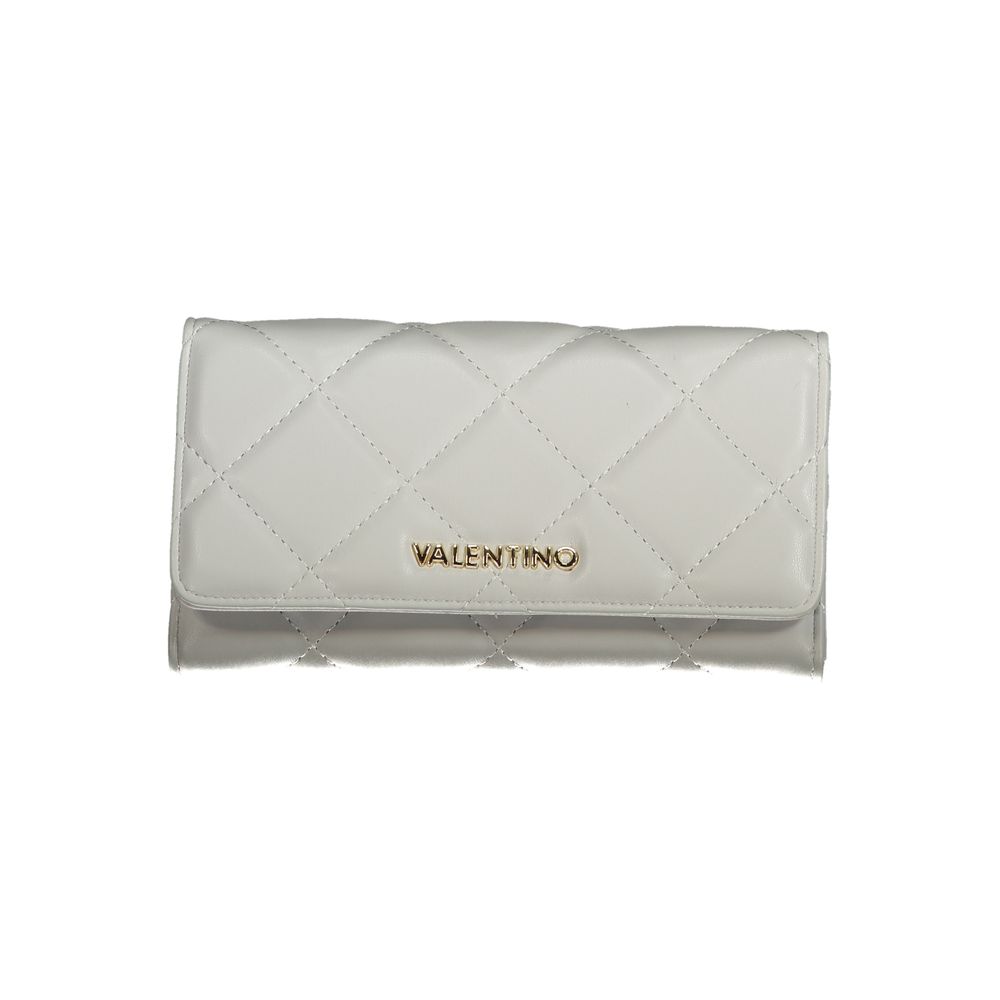 Gray Polyurethane Women's Wallet