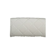 Gray Polyurethane Women's Wallet