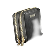 Black Polyurethane Women's Wallet