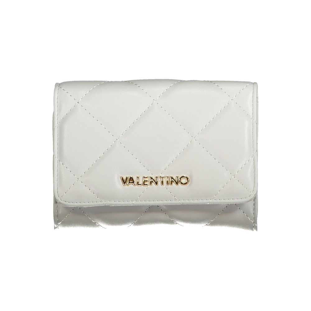 Gray Polyurethane Women's Wallet