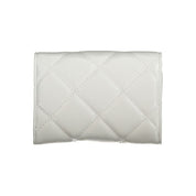 Gray Polyurethane Women's Wallet