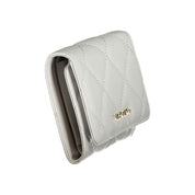 Gray Polyurethane Women's Wallet
