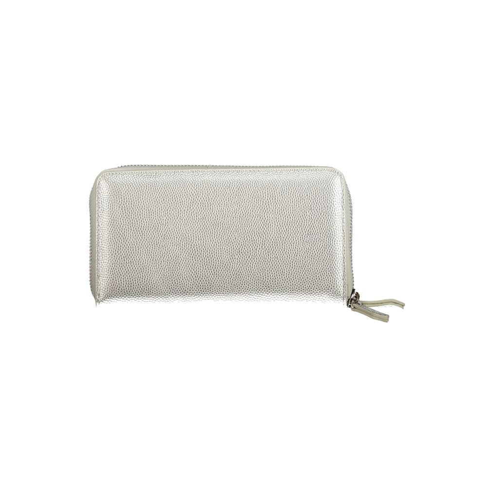 Argento Polyurethane Women's Wallet