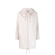 White Polyester Coat