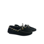 Black Rubber Women Loafer