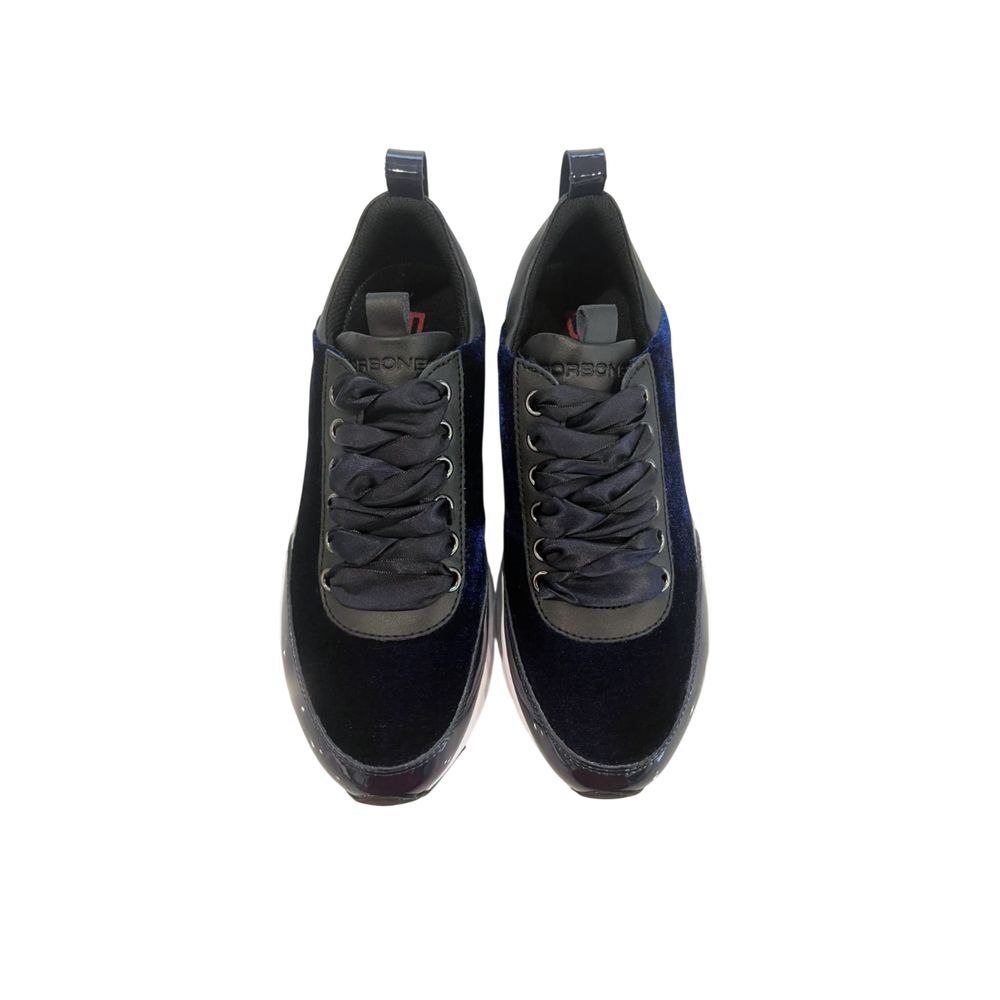 Blue Synthetic Women's Sneakers