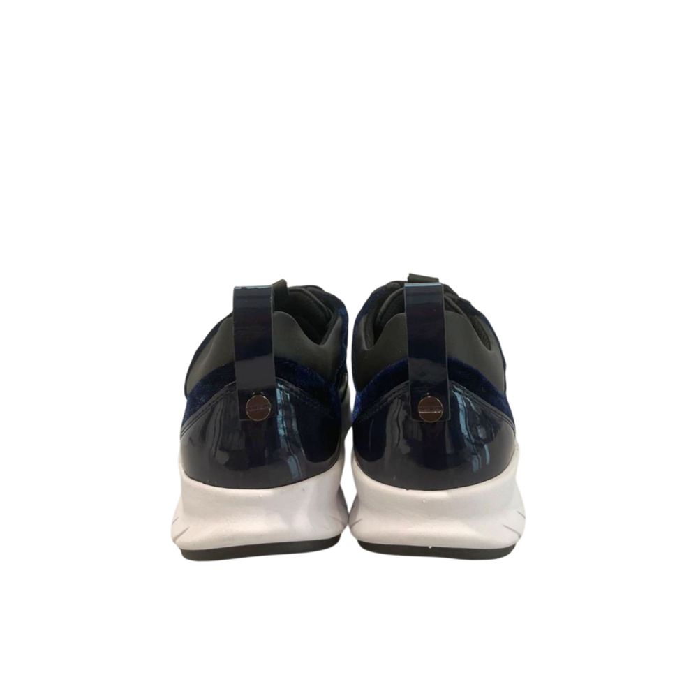 Blue Synthetic Women's Sneakers