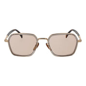 Rose Gold Metal Sunglasses