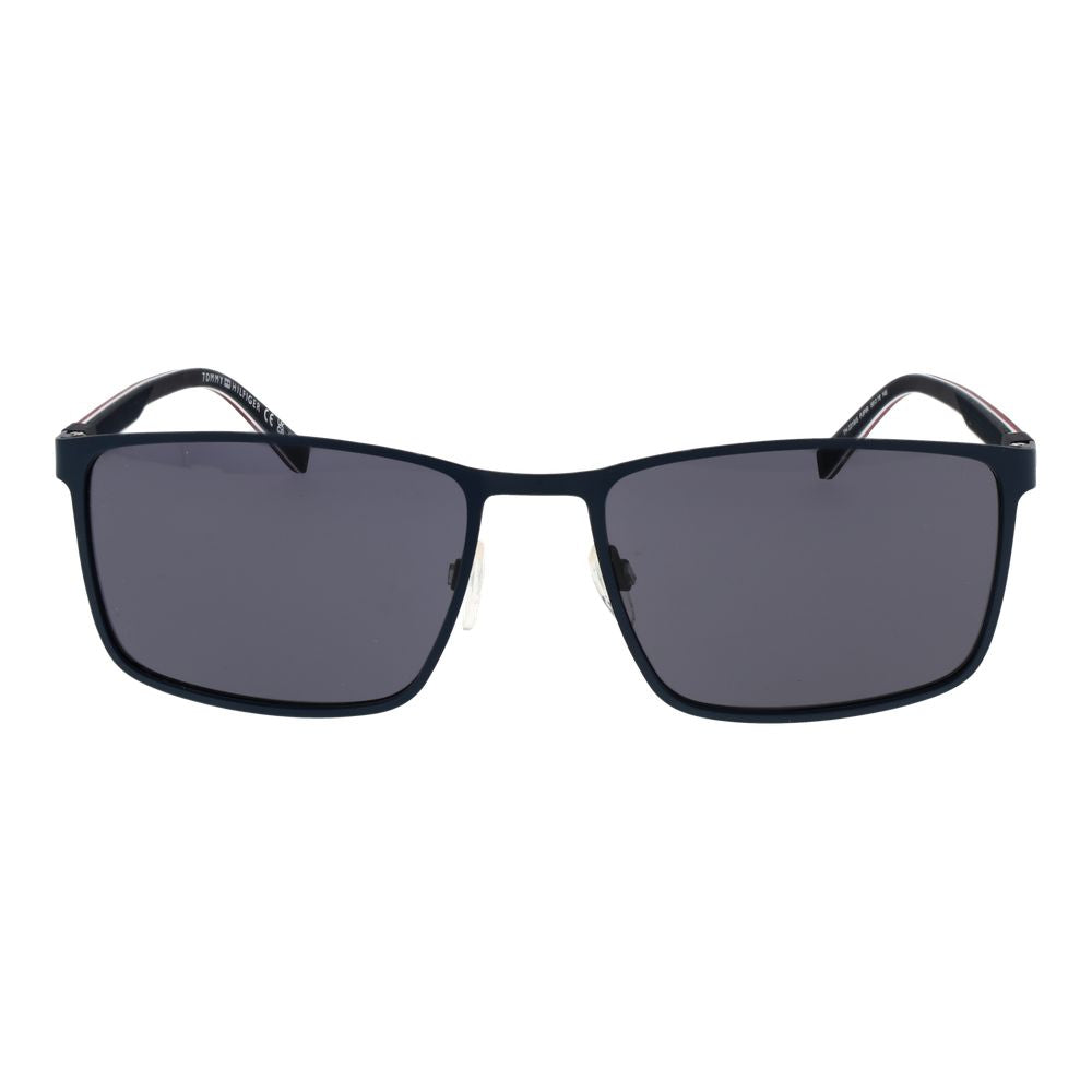 Blue Metal Sunglasses