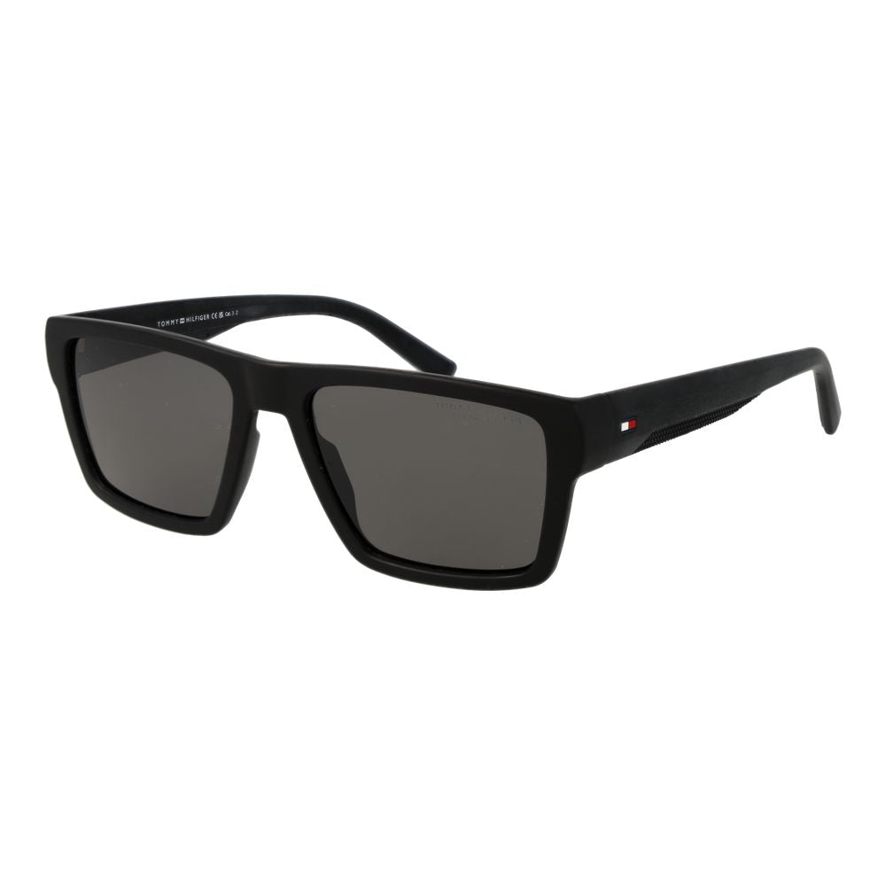 Black Polyamide Sunglasses