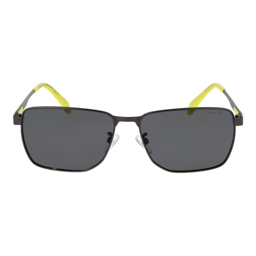 Gray Metal Sunglasses