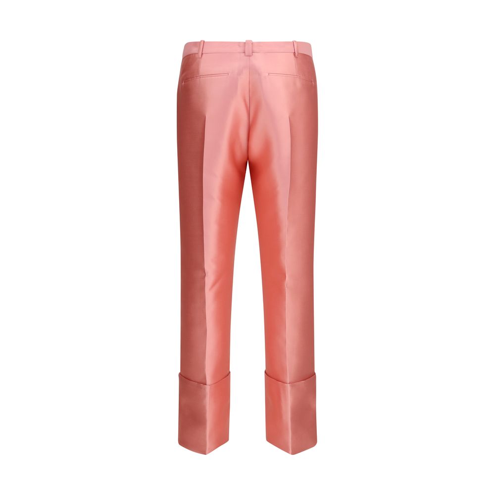 Multicolor Polyester Casual Pants