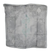 Elegant Gray Silk Scarf for Women