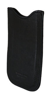 Elegant Black Genuine Leather Men's Wallet